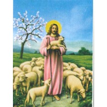Image religieuse - Jésus, Bon Pasteur