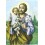 Image religieuse - Saint Joseph au Lys