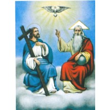 Image religieuse - Sainte Trinité