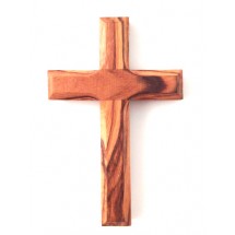 Croix de cou Olivier biseautée