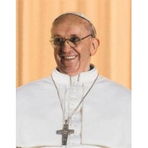 Affiche du Pape François - 20x25cm