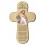 Croix bois imprimée - Divine Miséricorde