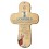 Croix bois imprimée - Apparitions Lourdes