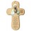Croix bois imprimée - Saint Curé d'Ars