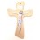 Crucifix Bois imprimé - 15cm