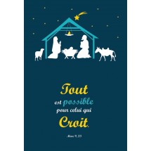 Carte double Noel moderne 0030