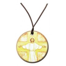 Pendentif Maïte Roche 005 - Chirst ressuscité