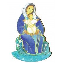 Statue Figurine Chrétienne Sainte Vierge - Maïte Roche