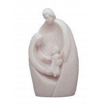 STATUE ALBATRE  13CM - Ste Famille moderne