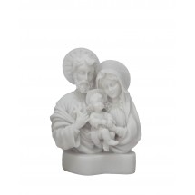 STATUE ALBATRE 13CM - Ste Famille