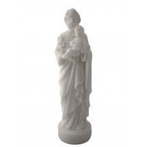 STATUE ALBATRE 17CM - St Joseph