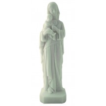 STATUE ALBATRE 25CM - ND Eucharistie