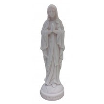 STATUE ALBATRE 17CM - ND Lourdes