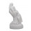 STATUE ALBATRE 13CM - ANGE MAIN garçon