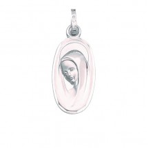 Médaille en argent - Vierge 18mm