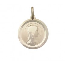 Médaille en argent - Vierge/NDL 16mm