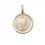 Médaille en argent - Vierge NDL 16mm