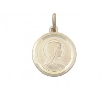 Médaille en argent - Vierge/NDL 18mm