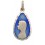 Médaille en argent - profil de Vierge 16mm