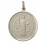Médaille argent - Saint Benoit 20mm