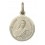 Médaille argent - Sainte Thérèse 16mm