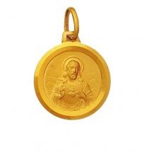 Médaille Plaqué or 3µ - Scapulaire 16mm