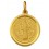 Médaille Plaqué or 3µ - Colombe 12mm