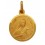 Médaille Plaqué or 3µ - Ste Thérèse 16mm