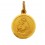 Médaille Plaqué or 3µ - St Antoine 16mm