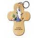 Porte Clef bois imprimé - Petit ange 4
