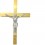 Croix de cou plaqué or 23