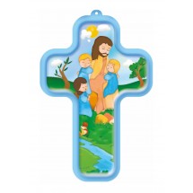 Croix enfant JHS - Christ et les enfants