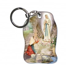 Porte-clefs PVC ND Lourdes