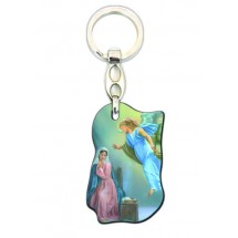 Porte-clefs PVC Archange Raphael