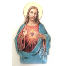 Magnet PVC Sacré Coeur de Jésus
