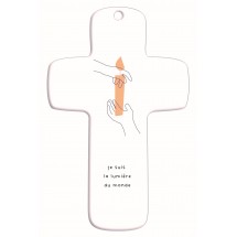 croix bois SISTER 035 - Je suis la lumière du monde