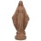 STATUE ALBATRE 17CM - Vierge Miraculeuse Taupe