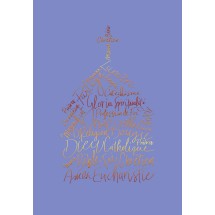 Carte double Sisters Soft Touch - Eglise/mots