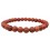 Bracelet Pierre naturelle - Jaspe rouge