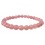 Bracelet Pierre naturelle - Quartz rose