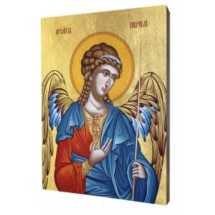 Icone dorée St Gabriel - 10x15cm