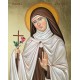 Icone dorée Sainte Therese - 10x15cm