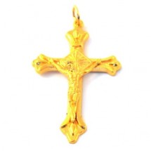 Croix de cou 'fleuron'