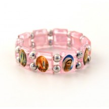 Bracelet de Saints rose