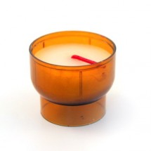 Bougie votive ambre