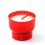 Bougie votive rouge