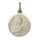 M&eacute;daille argent - Sainte Th&eacute;r&egrave;se 16mm