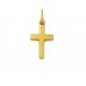 Croix de cou plaqu&eacute; or 16