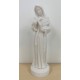 STATUE ALBATRE 17CM - Ste Rita