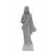 STATUE ALBATRE 27CM - Sacr&eacute; Coeur de J&eacute;sus